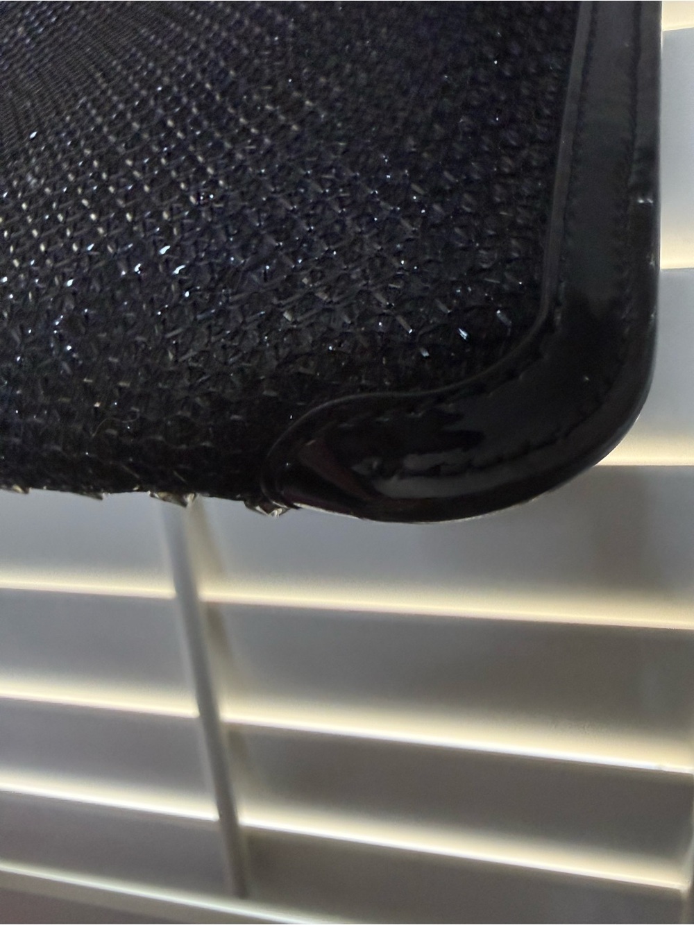 AUTHENTIC Christian Louboutin Black Studded‎ Crossbody + Entrupy COA 🔥 - Picture 9 of 13